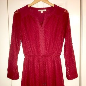 Cranberry Red Daniel Rainn Dress